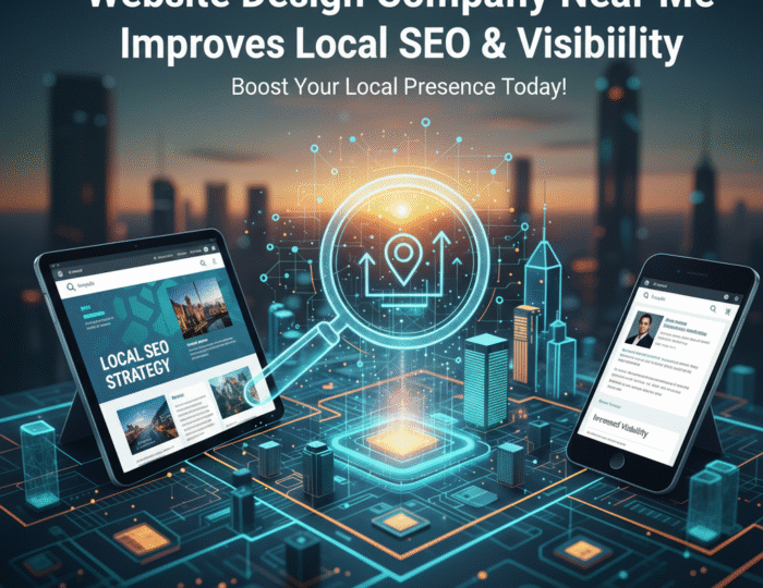 See a Website Design Company Near Me Improves Local SEO & Visibility See a Website Design Company Near Me Improves Local SEO & Visibility